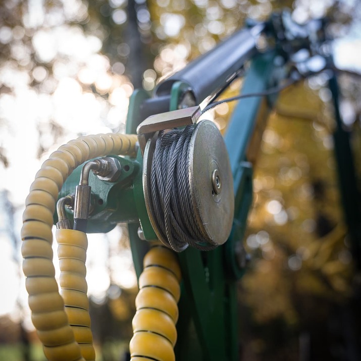 Skovvogn ATV 3 ton, med kran 4,2 m