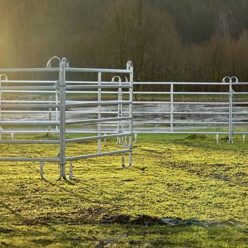 Flytbar hegn med fodbuk