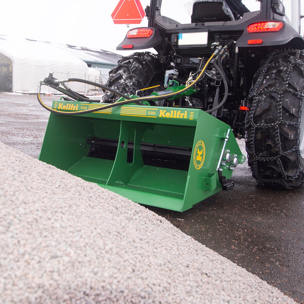 Traktor Lovol 50 hk 4WD med frontlæsser, Stage V