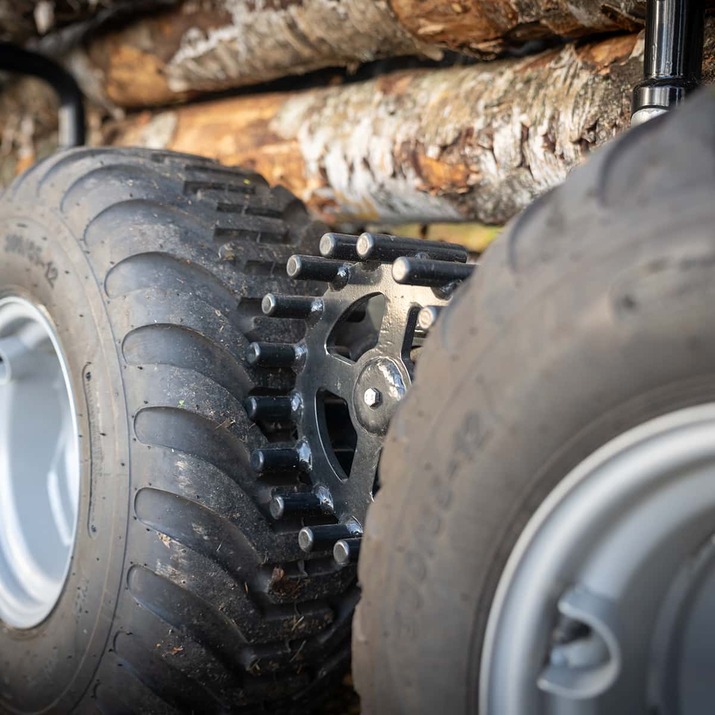 Skovvogn ATV 3 ton, med kran 4,2 m