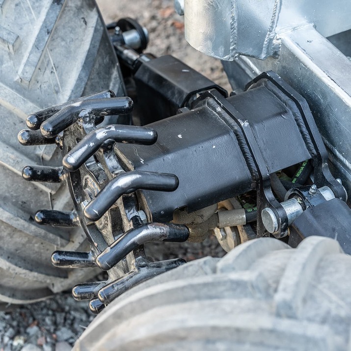 Skovvogn ATV 3 ton, med kran 4,2 m