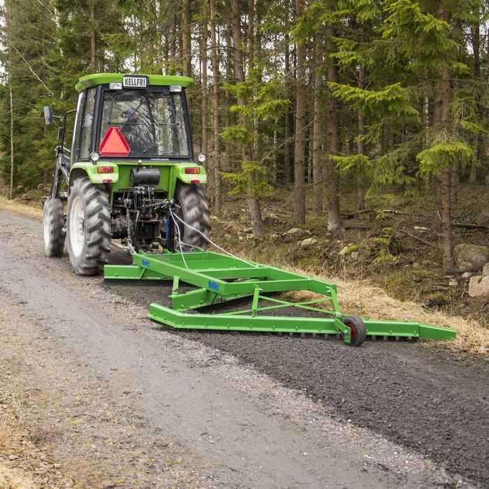 Vejhøvl med to skær 2 m, boltet