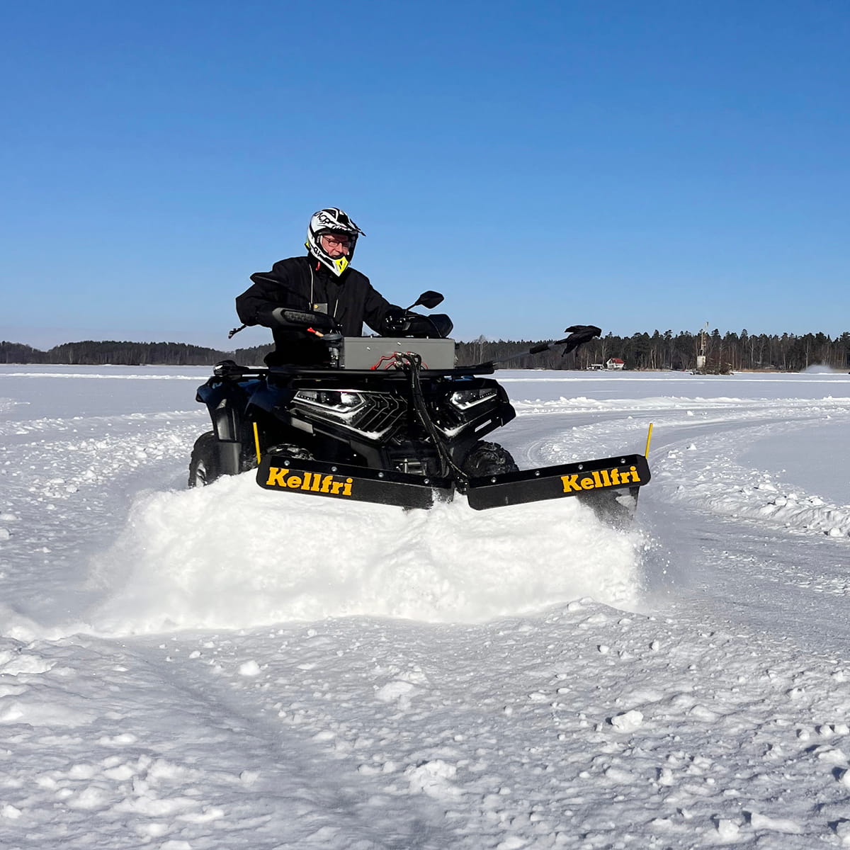 V-plov ATV 150 cm med hydraulikaggregat og cylinder