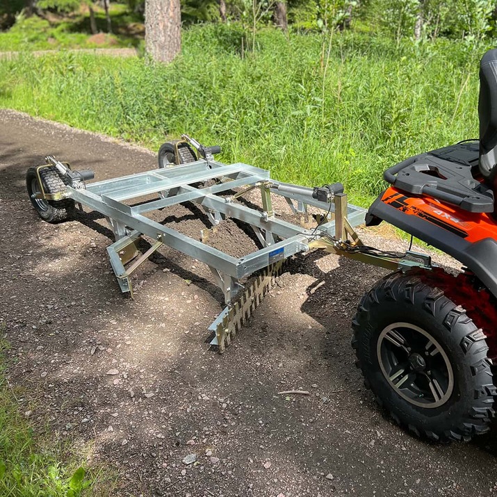 Vejhøvl ATV 3-stål med elektrisk høj- og sænkbarfuktion