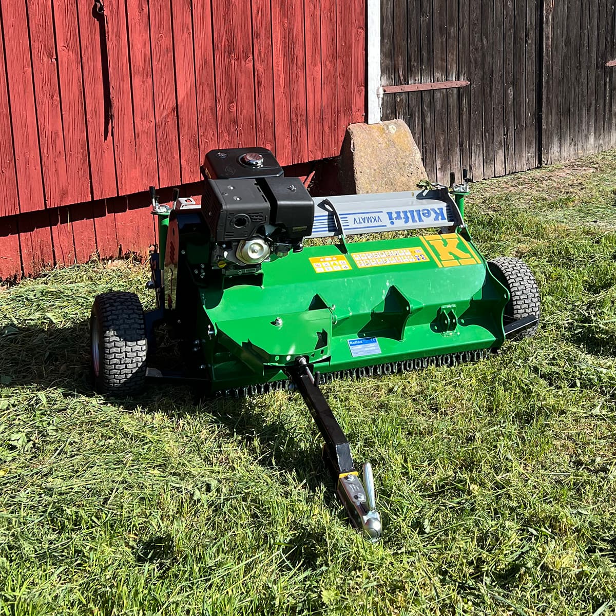 Slagleklipper ATV med bagklap, 1,2 m, 15 hk