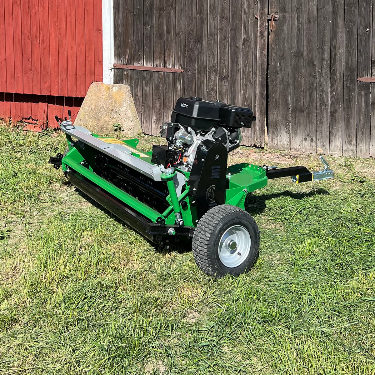 Slagleklipper ATV med bagklap og elstart, 1,5 m, 15 hk