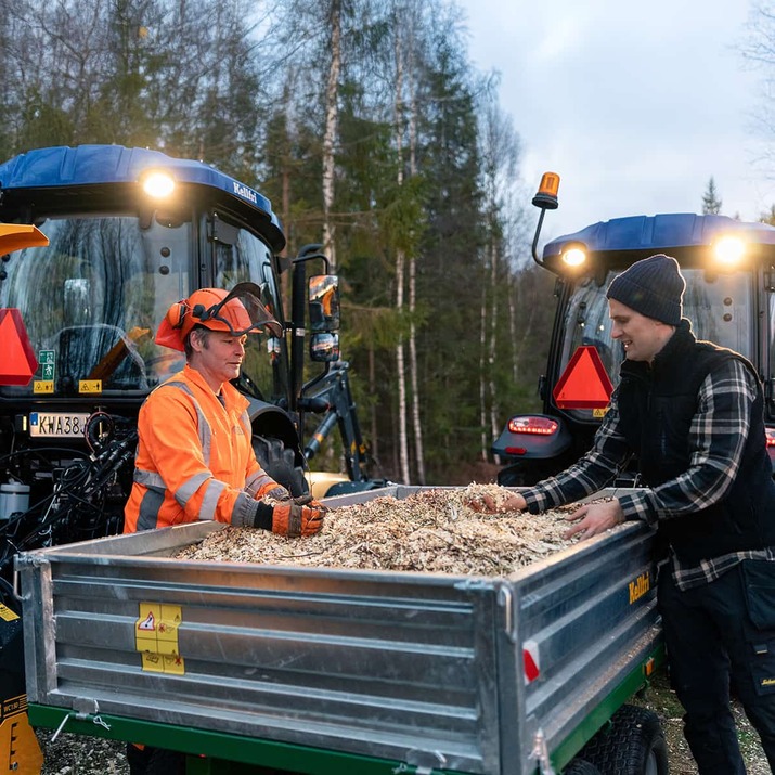 Tipvogn 2,5 ton, galvaniseret