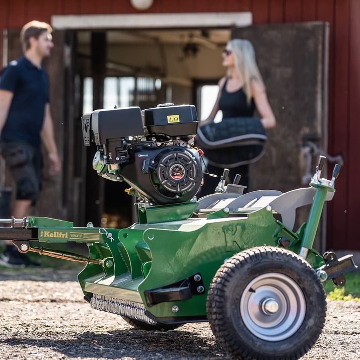 Slagleklipper ATV med bagklap, 1,2 m, 15 hk