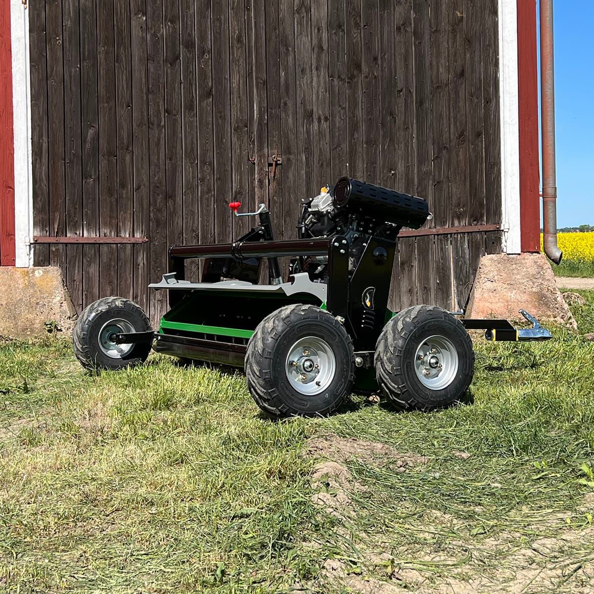 Slagleklipper ATV med bagklap, 1,5 m, 25 hk