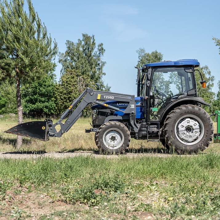 Traktor Lovol 75 hk 4wd med frontlæsser, Stage V