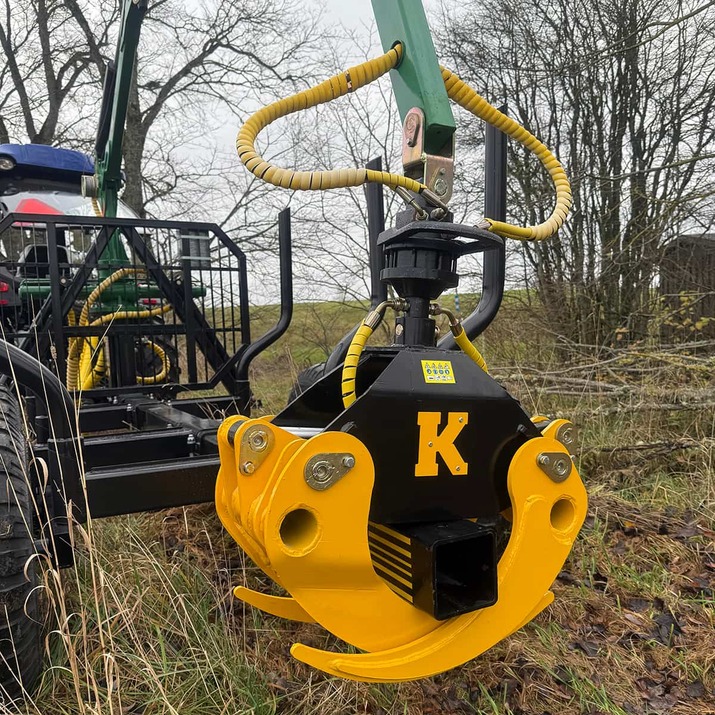Grenklo inkl. hydraulikslange og bolte