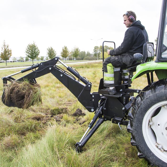 Graveaggregat til traktor 25-50 hk