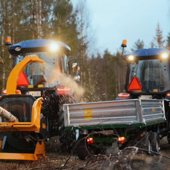 Tipvogn 2,5 ton, galvaniseret