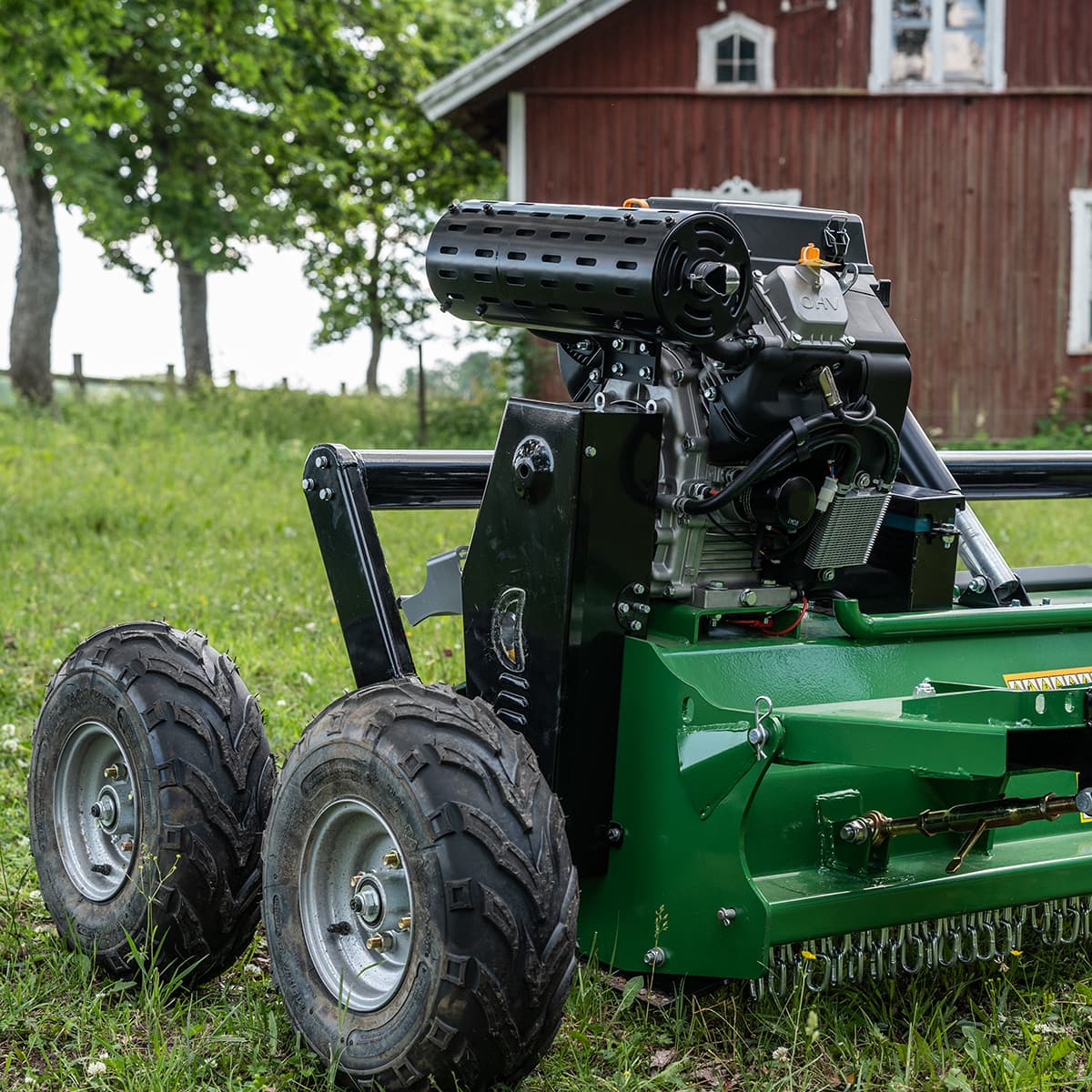 Slagleklipper ATV med bagklap, 1,5 m, 25 hk