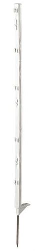 Plaststolpe 105 cm med galvaniseret spids, 5 stk