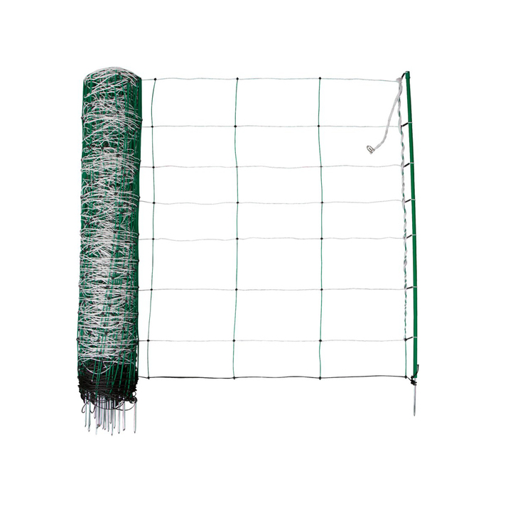Fårenet 50 m, 108 cm, inkl. 14 stolper