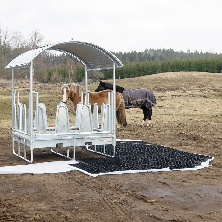 Jordarmering plastikflise 1 m²