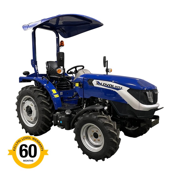 Traktor Lovol 25 hk med frontlæsser, uden førerhus, Stage V