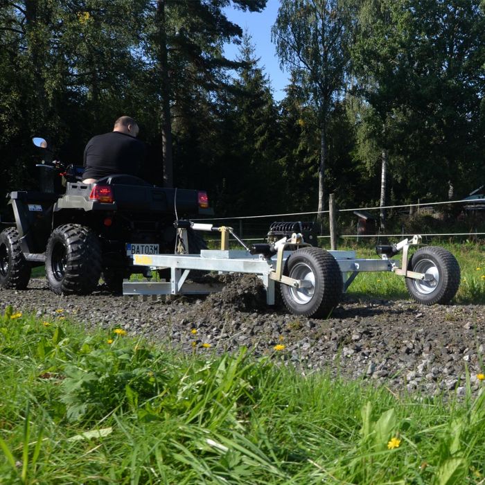 Vejhøvl ATV 3-stål med elektrisk høj- og sænkbarfuktion