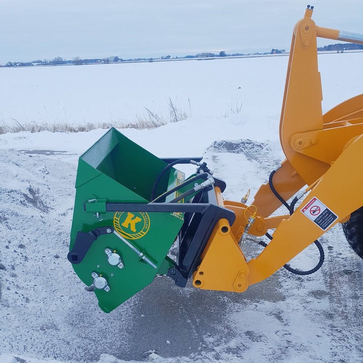 Adapter til Saltspreder fra trepunkt til Trima