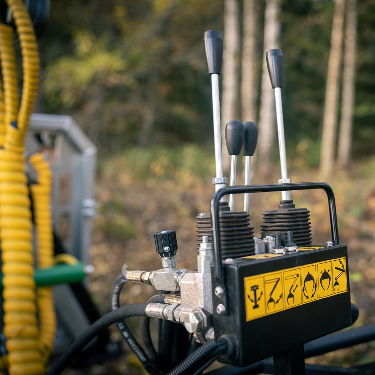 Skovvogn ATV 3 ton, med kran 4,2 m