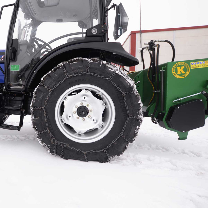 Traktor Lovol 50 hk 4wd med frontlæsser, Stage V