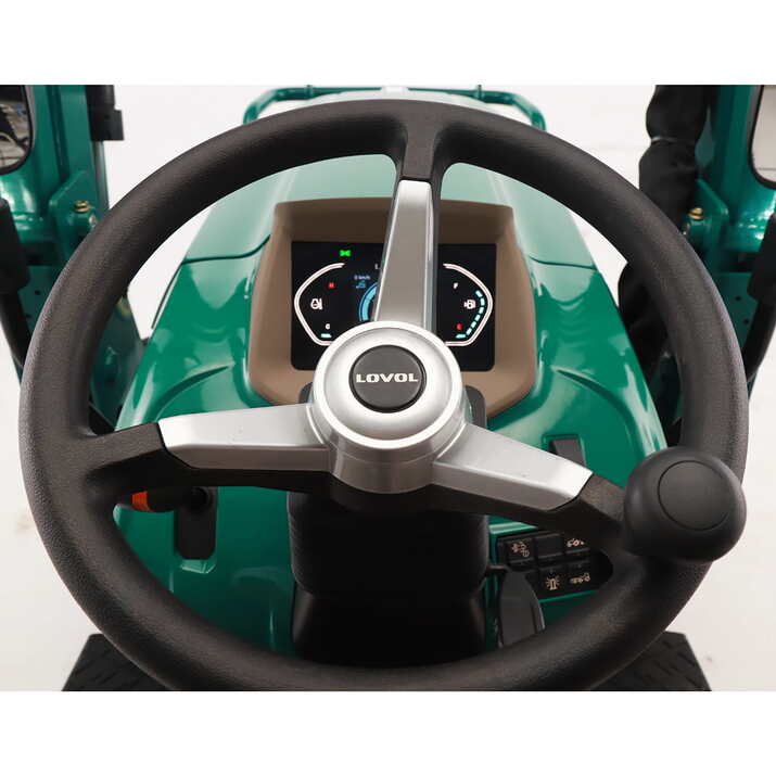 Kompakttraktor Lovol 25 hk med frontlæsser, uden førerhus 
