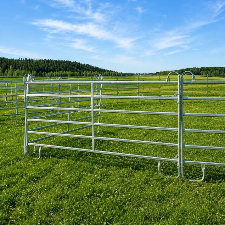 Flytbar hegn med fodbuk