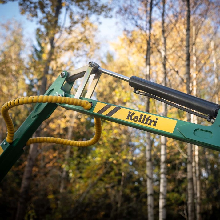 Skovvogn ATV 3 ton, med kran 4,2 m