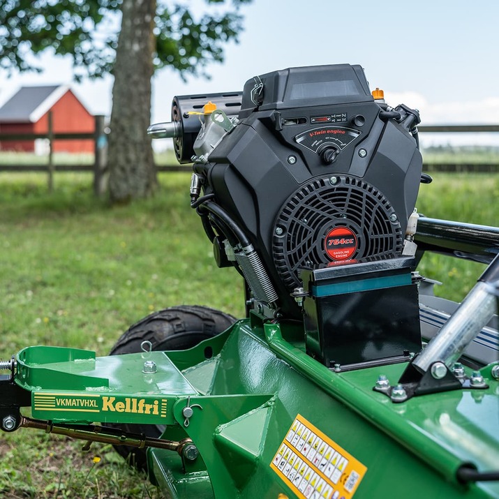Slagleklipper ATV med bagklap, 1,5 m, 25 hk