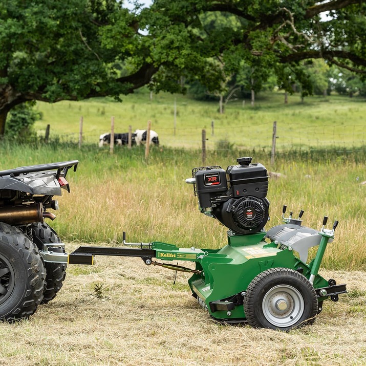 Slagleklipper ATV med bagklap, 1,2 m, Briggs and Stratton 13,5 hk