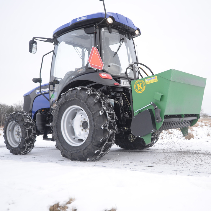 Traktor Lovol 50 hk 4wd med frontlæsser, Stage V