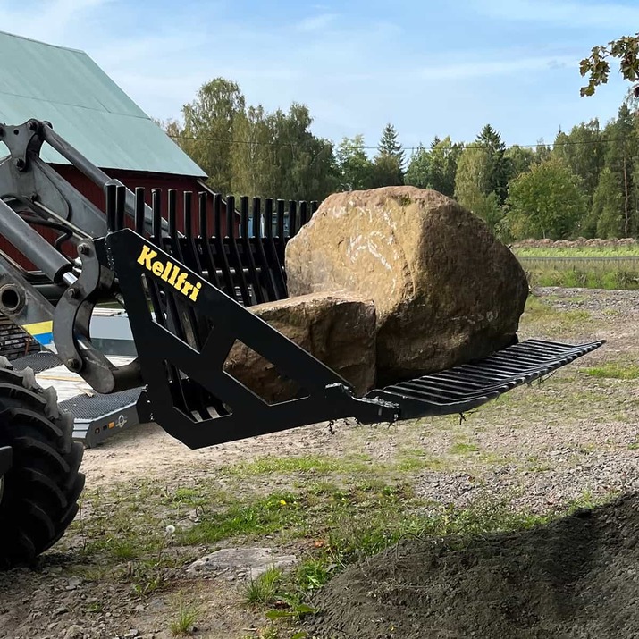 Stengreb 2,0 m, boltet Eurobeslag