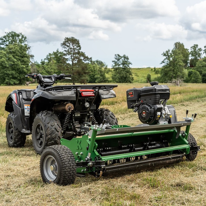 Slagleklipper ATV med bagklap, 1,2 m, Briggs and Stratton 13,5 hk