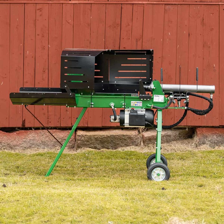Brændekløver, eldrevet, 7 ton, 50 cm