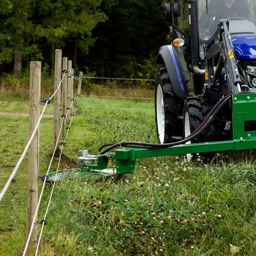 Kantklipper frontmonteret, med beslag som passer til Trima