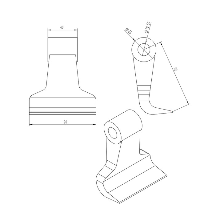 Hammerslagler 90 mm/750 g