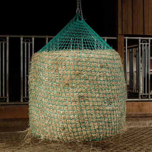 Hønet til rundballer, 180 x 150 cm, ophængt, SlowFeeder