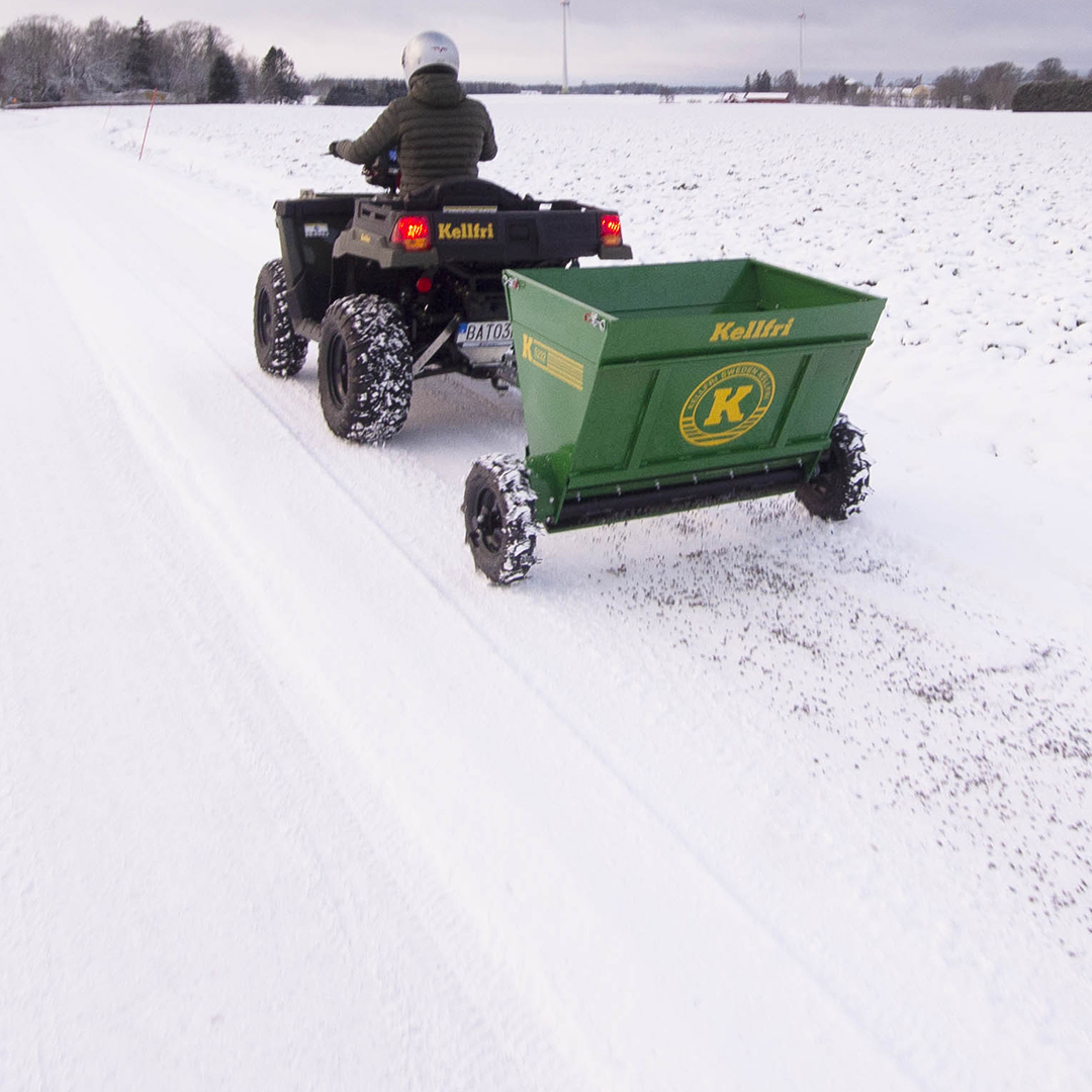 Rydde, strø sand og salte om vinteren