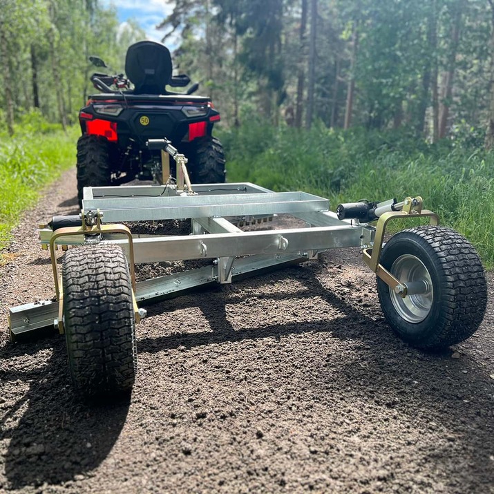 Vejhøvl ATV 3-stål med elektrisk høj- og sænkbarfuktion