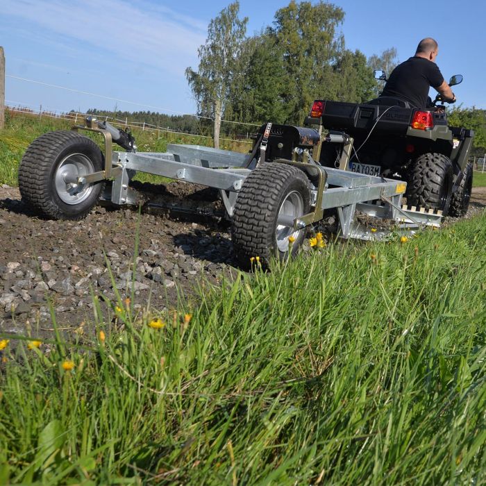 Vejhøvl ATV 3-stål med elektrisk høj- og sænkbarfuktion