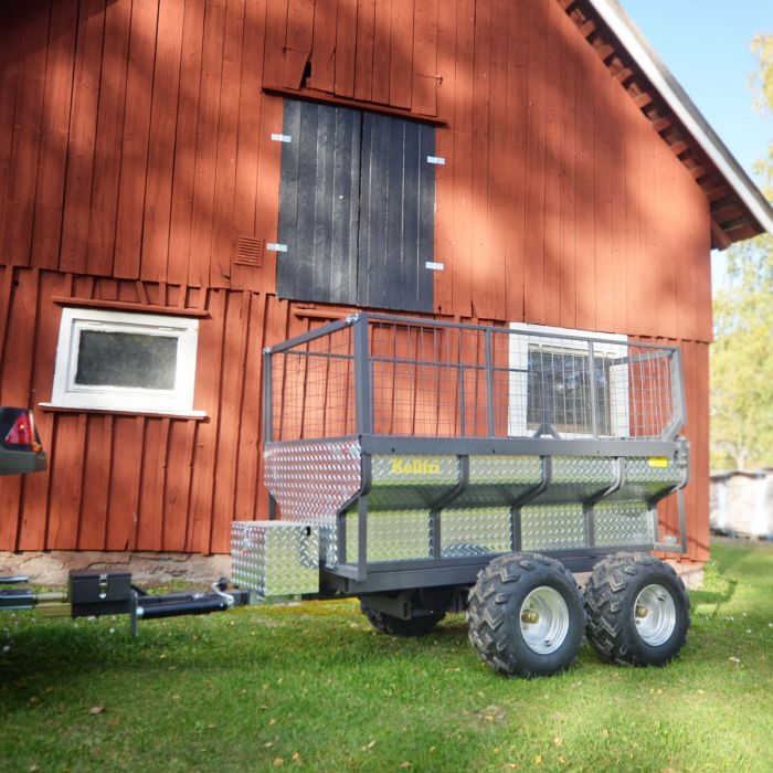 Tipvogn ATV 1.420 kg med elhydraulisk tipning