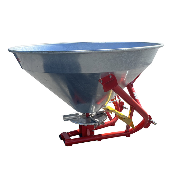 Gødningsspreder 650 kg, inkl k-aksel